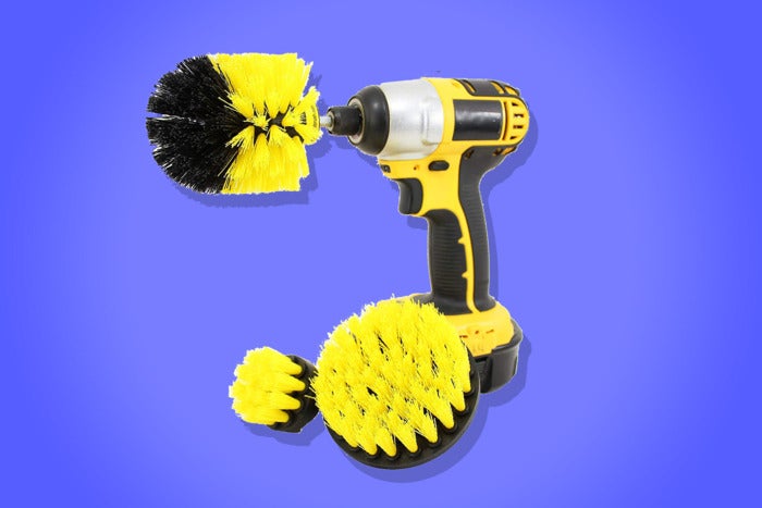 Drillbrush Bathroom Surfaces Cleaning Kit.